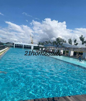 Infinity Pool Sutera Avenue 2Bedroom Free Wifi & Netflix & Parking